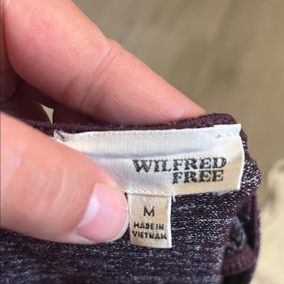 Wilfred Marled Black and Gray Tank Top - Picture 2 of 2